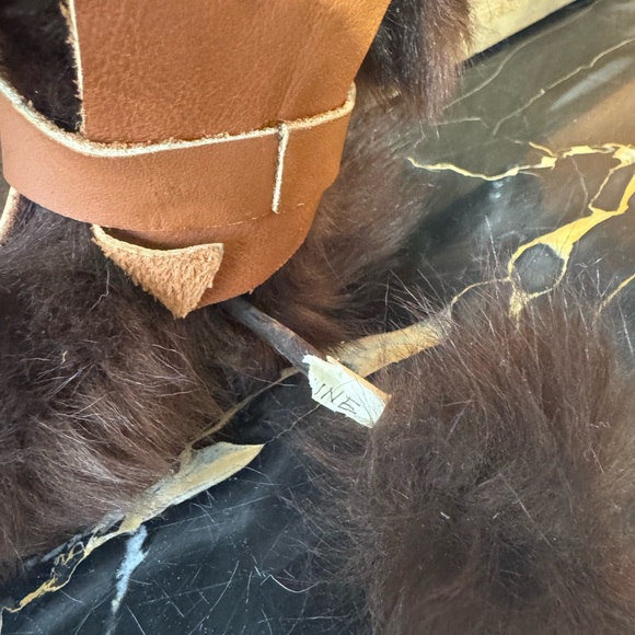 Handcrafted Troll Figurine with Shield and Axe - Picture 5 of 9